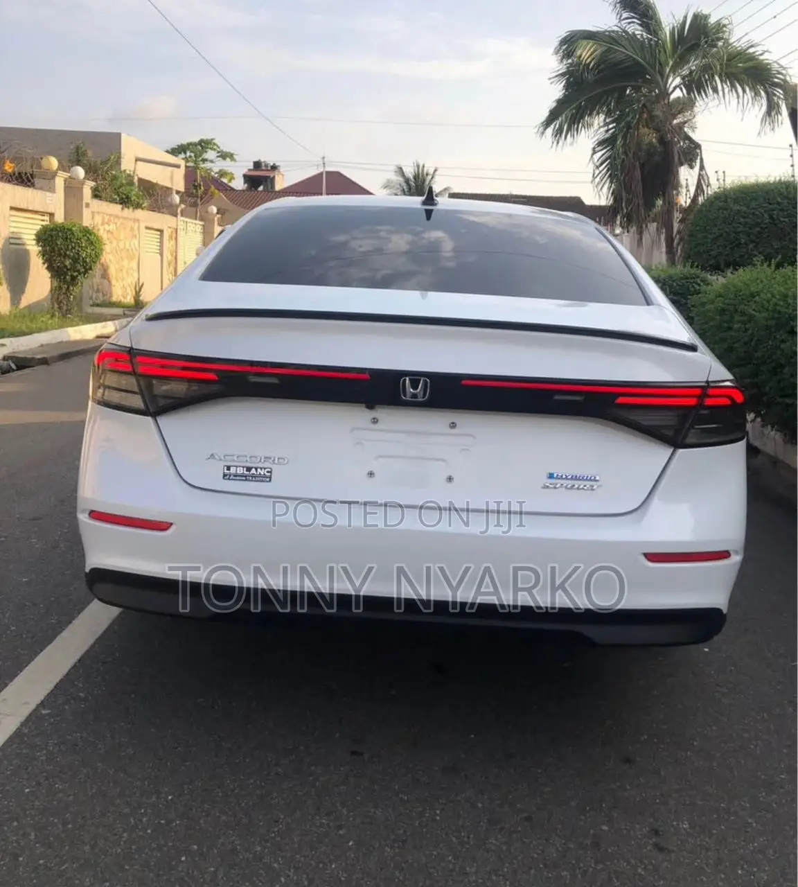 Honda Accord LX CVT 2024 White