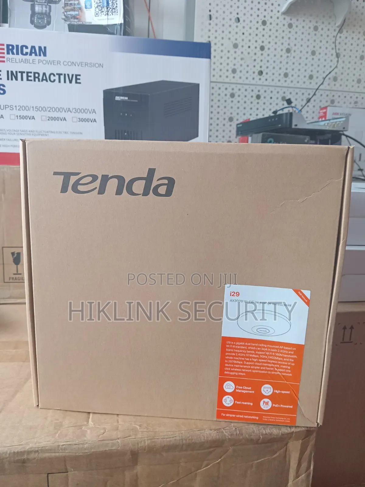Tenda I29 Ax3000 Wifi6 Range Access Point Ceiling Access Point