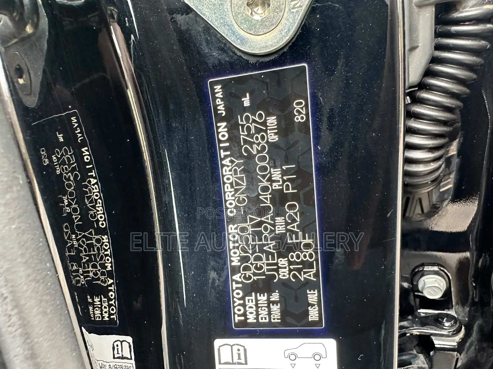 Toyota Land Cruiser Prado 2.8 2025 Black