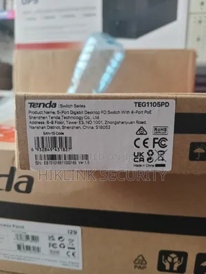 Tenda Teg1105pd 5 Port Gigabit Pd Switch With 4 Port Poe