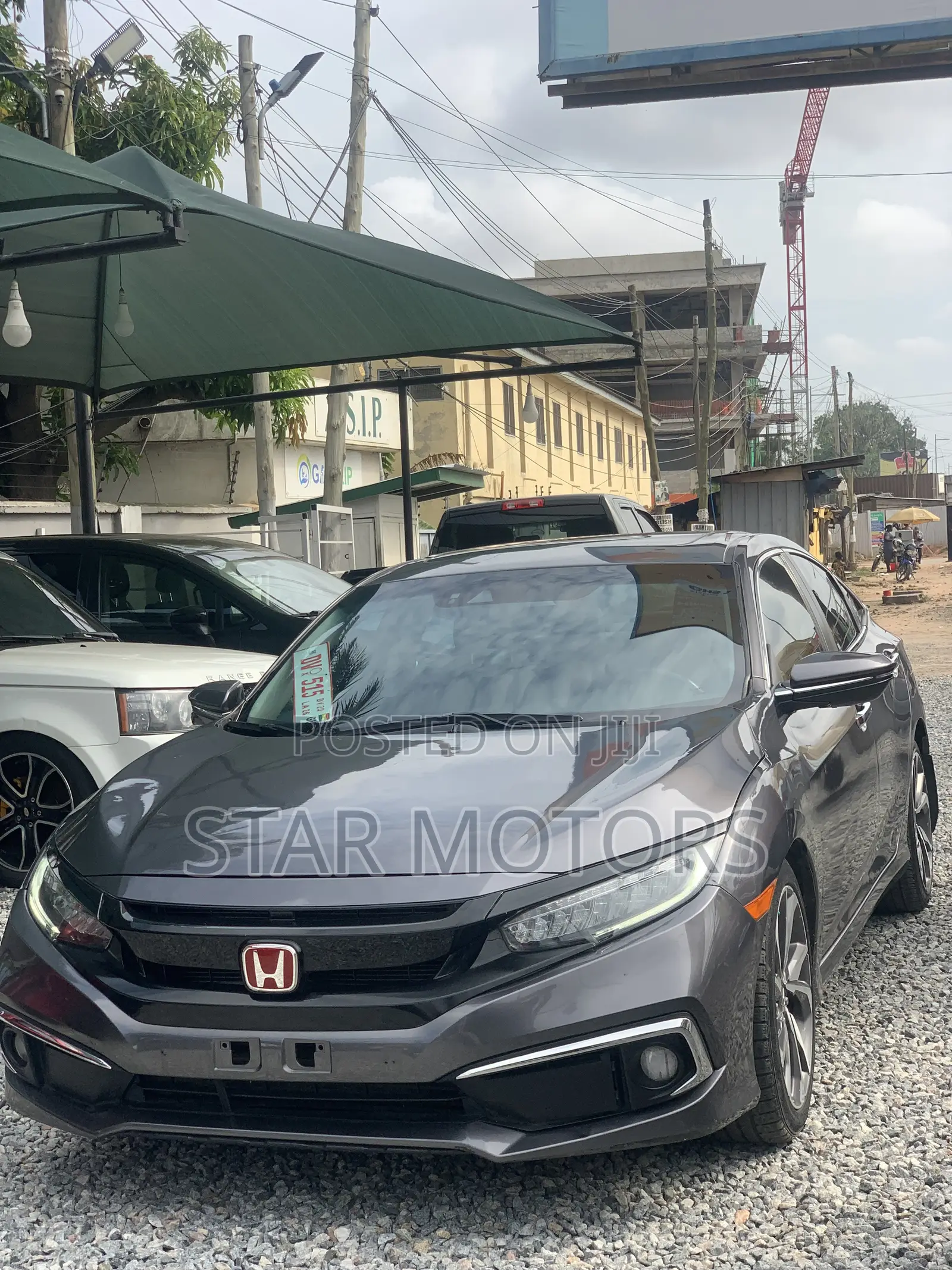 Honda Civic Touring Sedan 2019 Gray