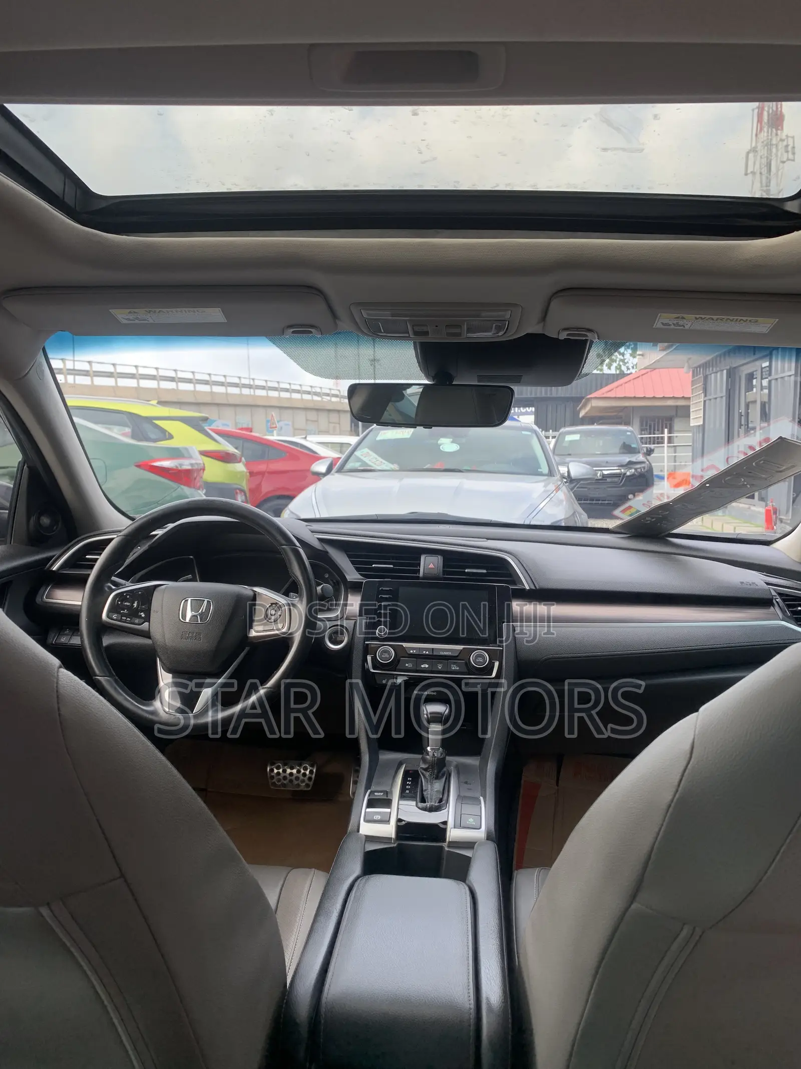 Honda Civic Touring Sedan 2019 Gray