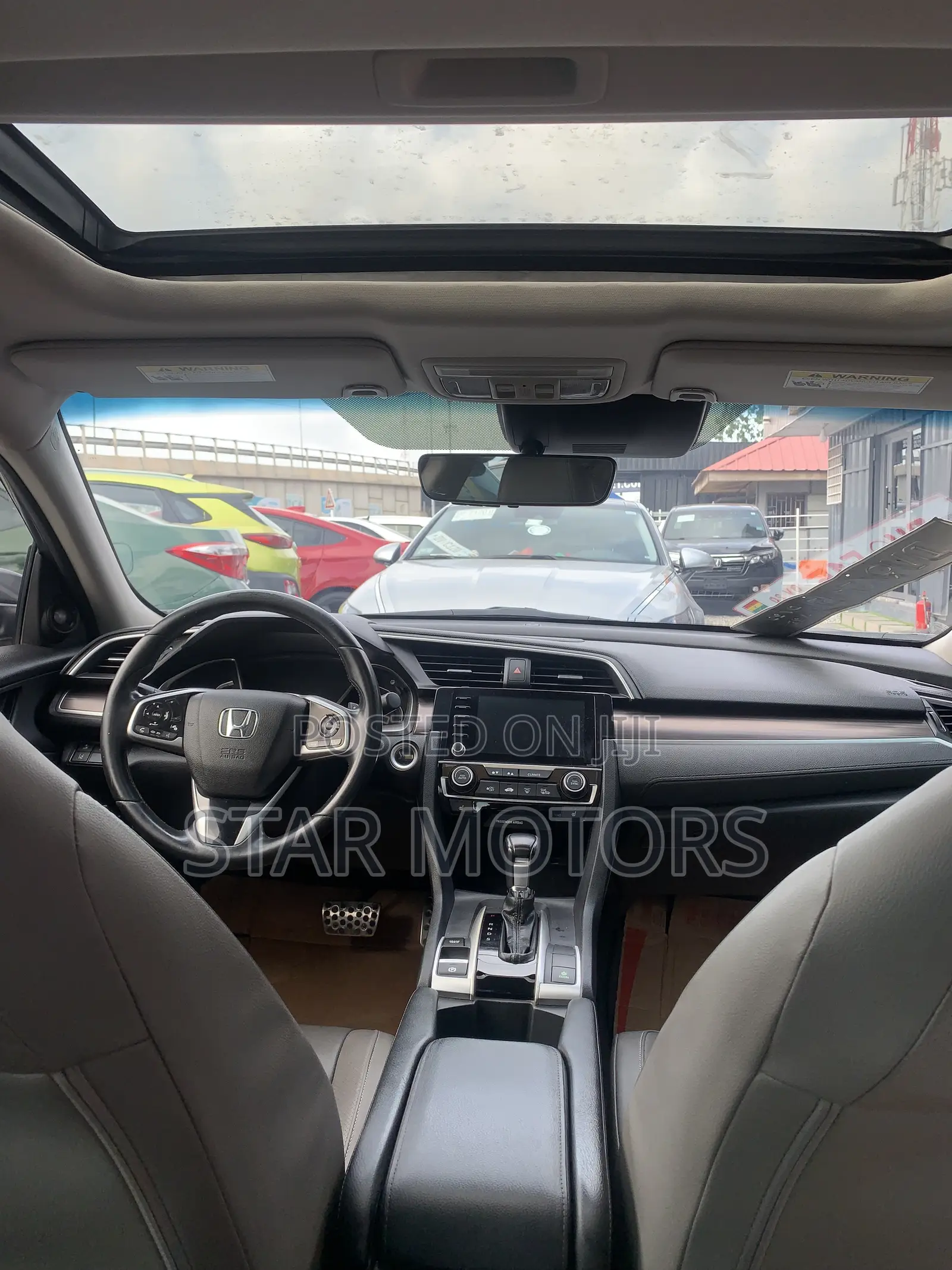 Honda Civic Touring Sedan 2019 Gray