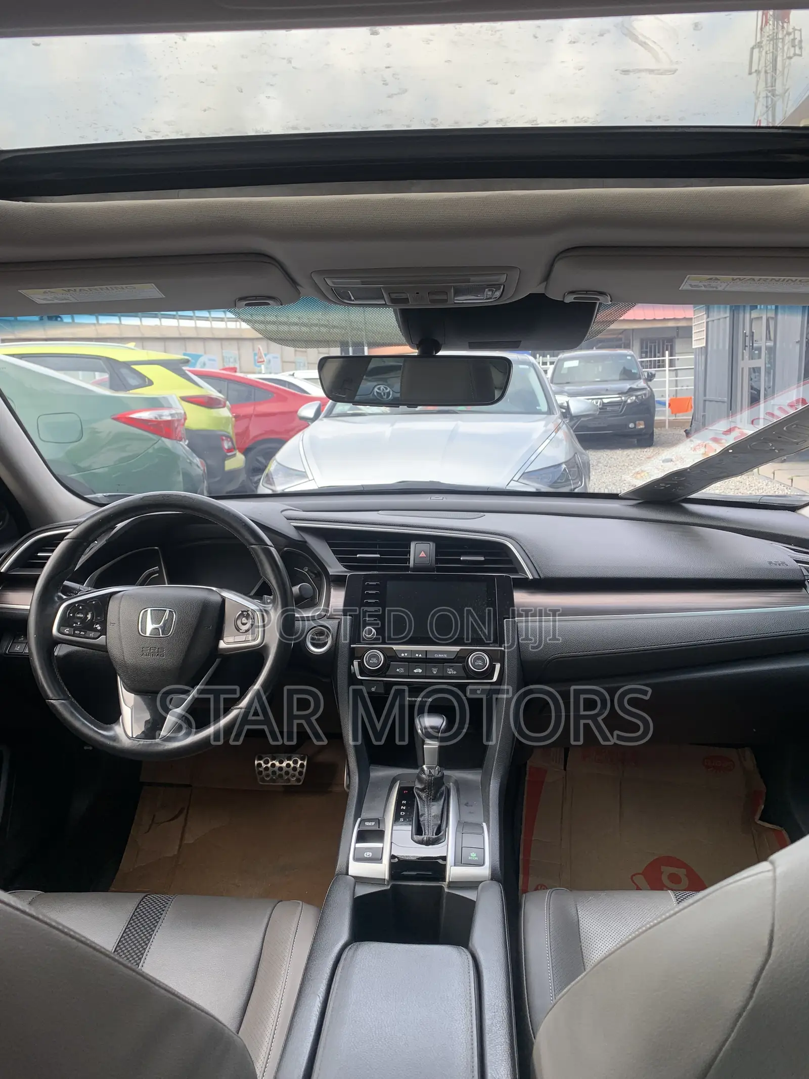 Honda Civic Touring Sedan 2019 Gray