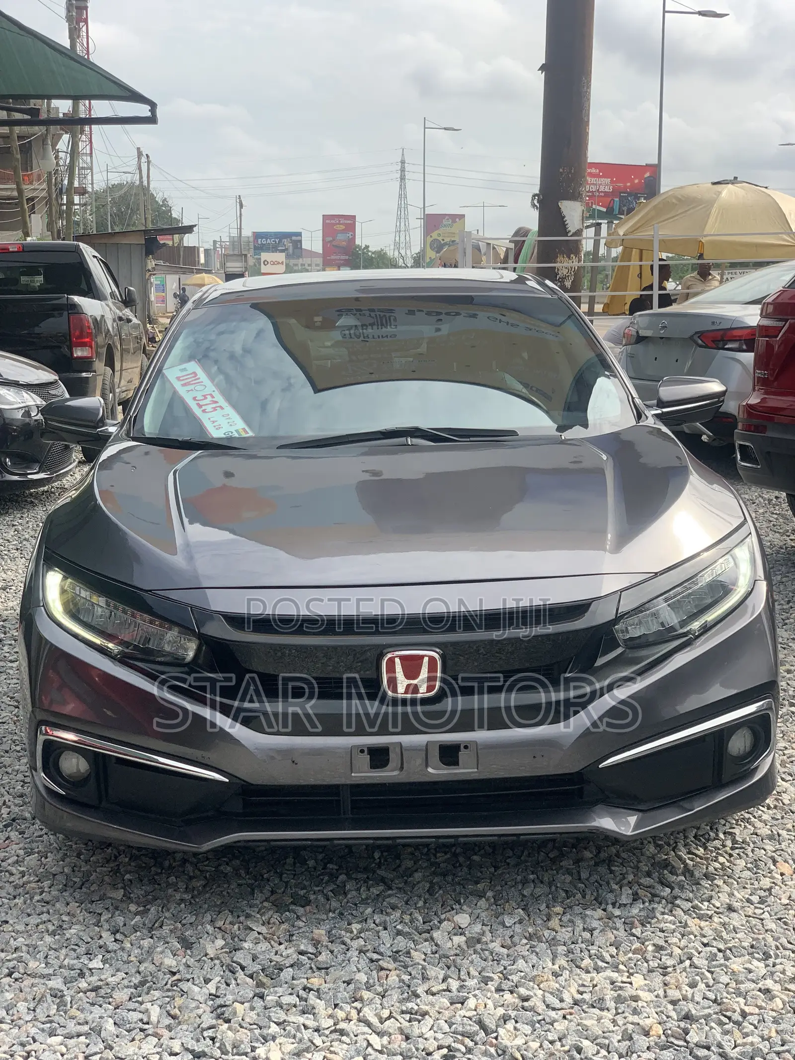 Honda Civic Touring Sedan 2019 Gray