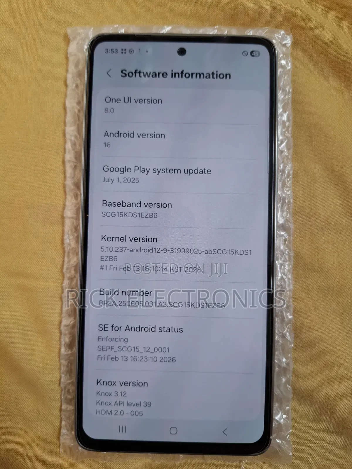 Samsung Galaxy A53 5G 128 GB White