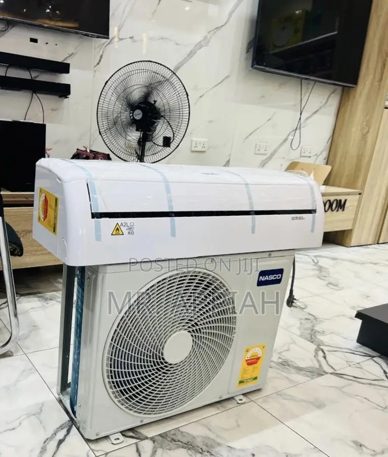 Efficient and Reliable Nasco 2.5hp Dual Inverter Ac(White) 
