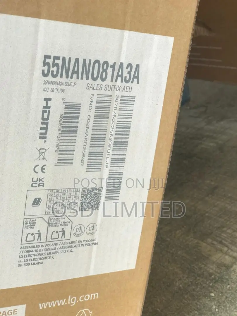 2026 World Cup Promo Lg Nano81 55" Nanocell Tv