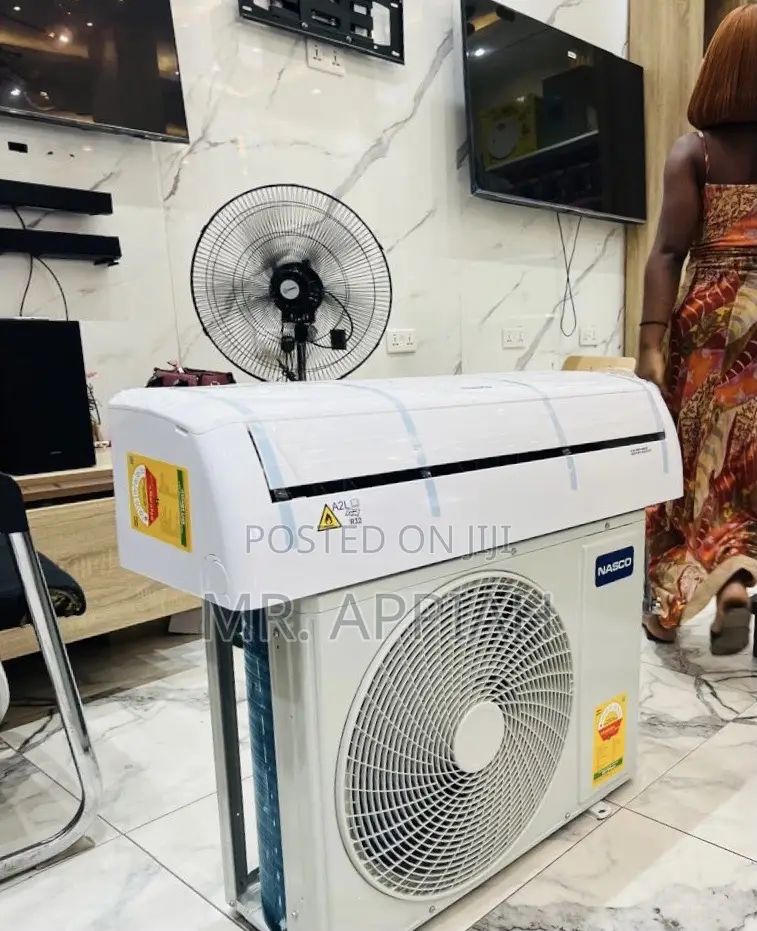 Sleek Nasco 2.5hp Dual Inverter Air Conditioner(Remote Control)