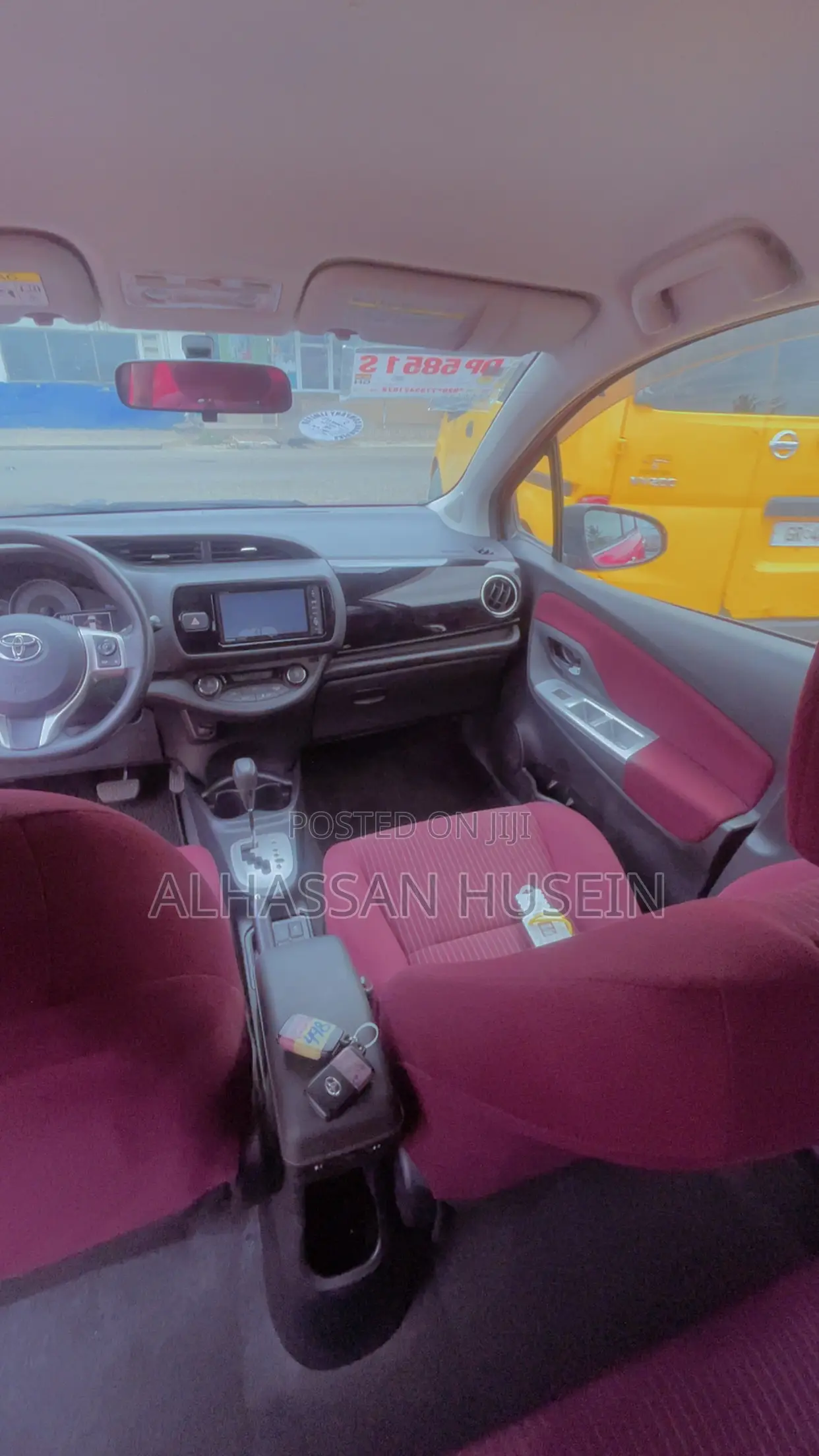 Toyota Vitz 1.3 AWD 3dr 2015 Pink