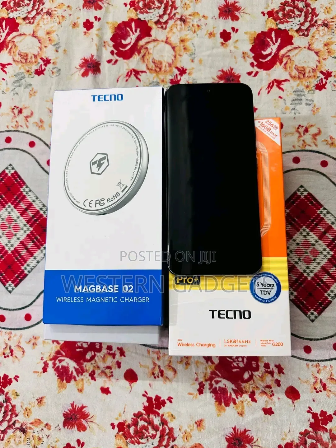 New Tecno Spark 40 Pro+ 256 GB Silver