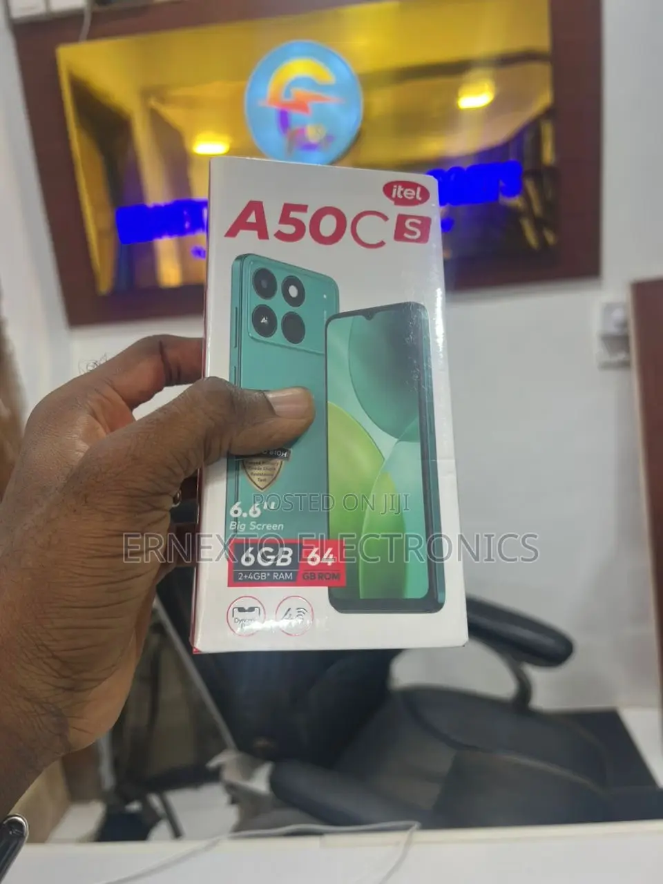New Itel A50 128 GB Rose Gold