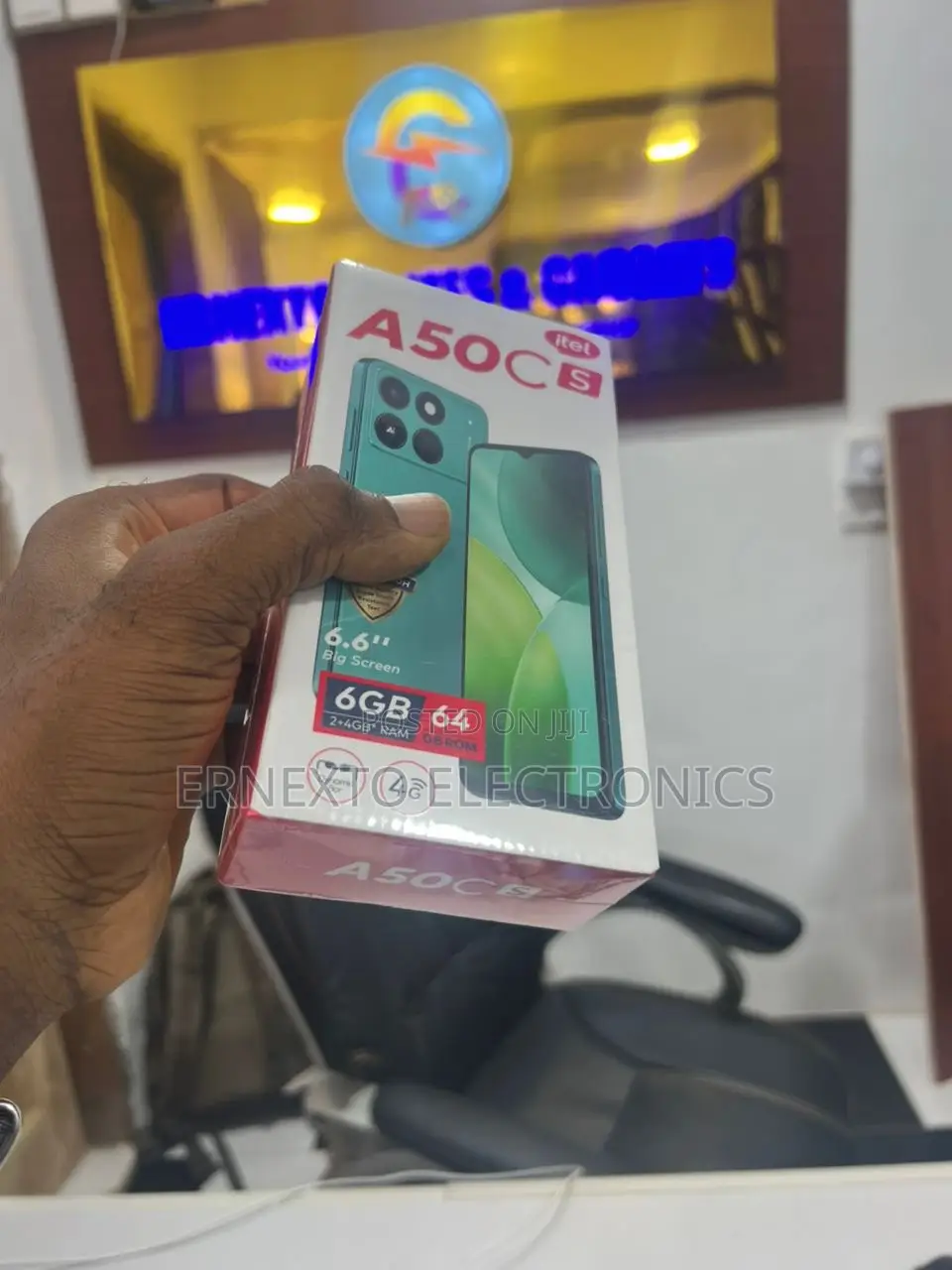 New Itel A50 128 GB Rose Gold