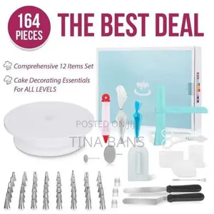 164pieces Cake Decoration Set