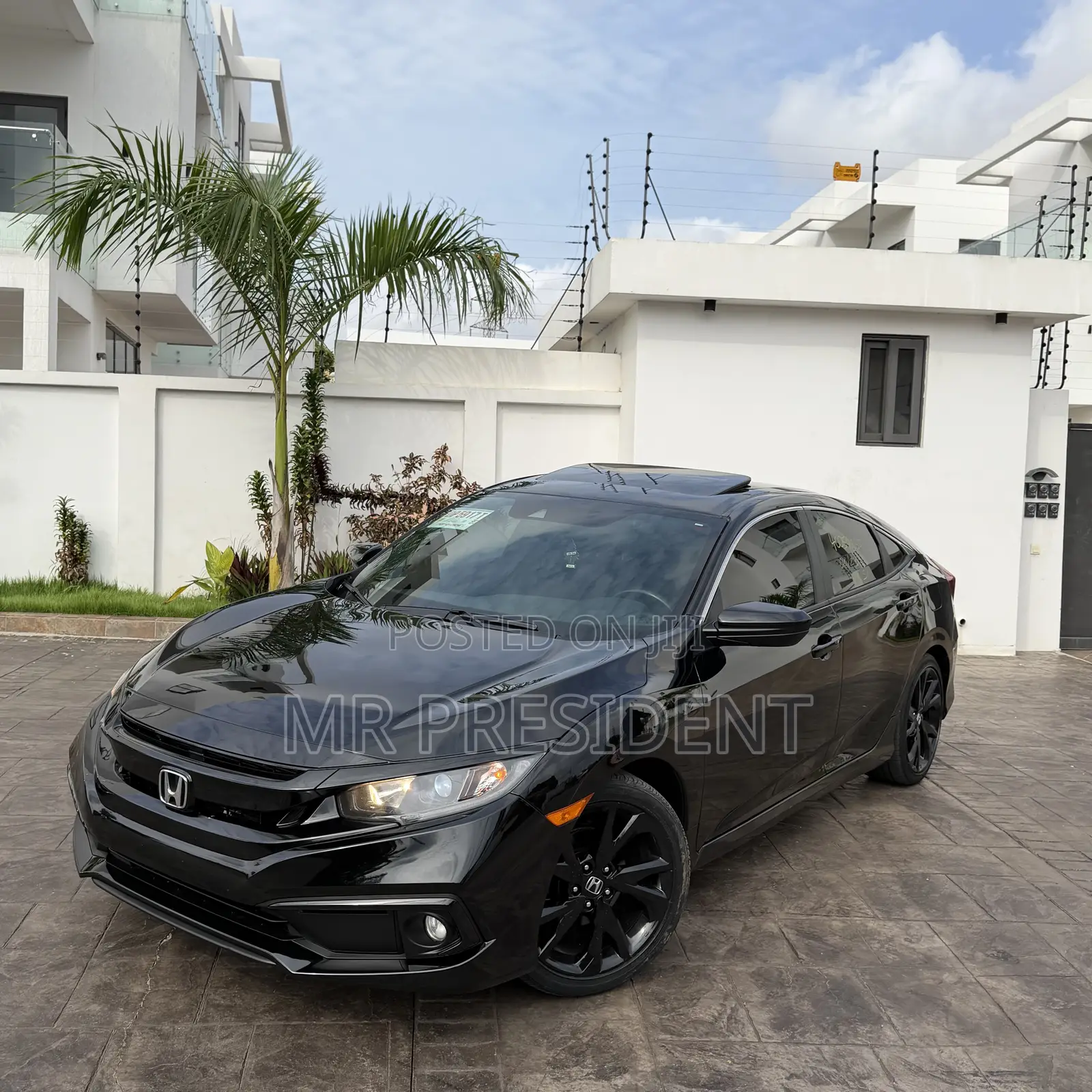 Honda Civic Sport Sedan 2019 Black