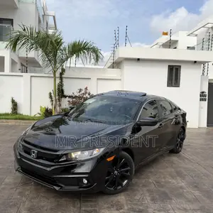 Honda Civic Sport Sedan 2019 Black