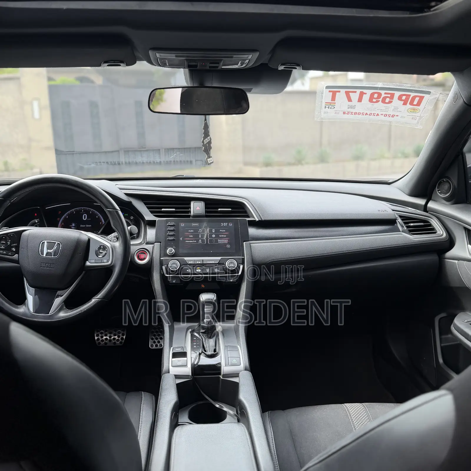 Honda Civic Sport Sedan 2019 Black