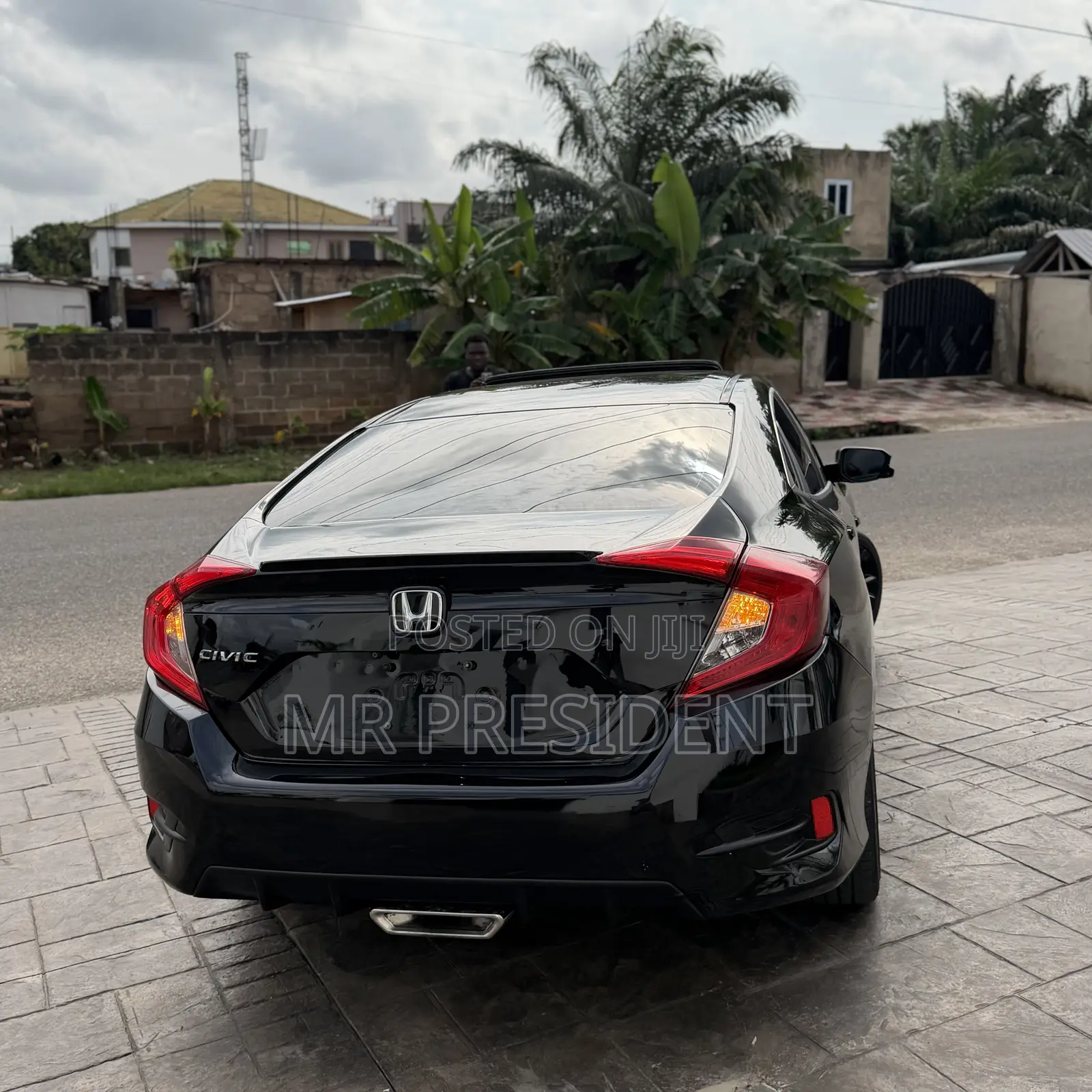 Honda Civic Sport Sedan 2019 Black