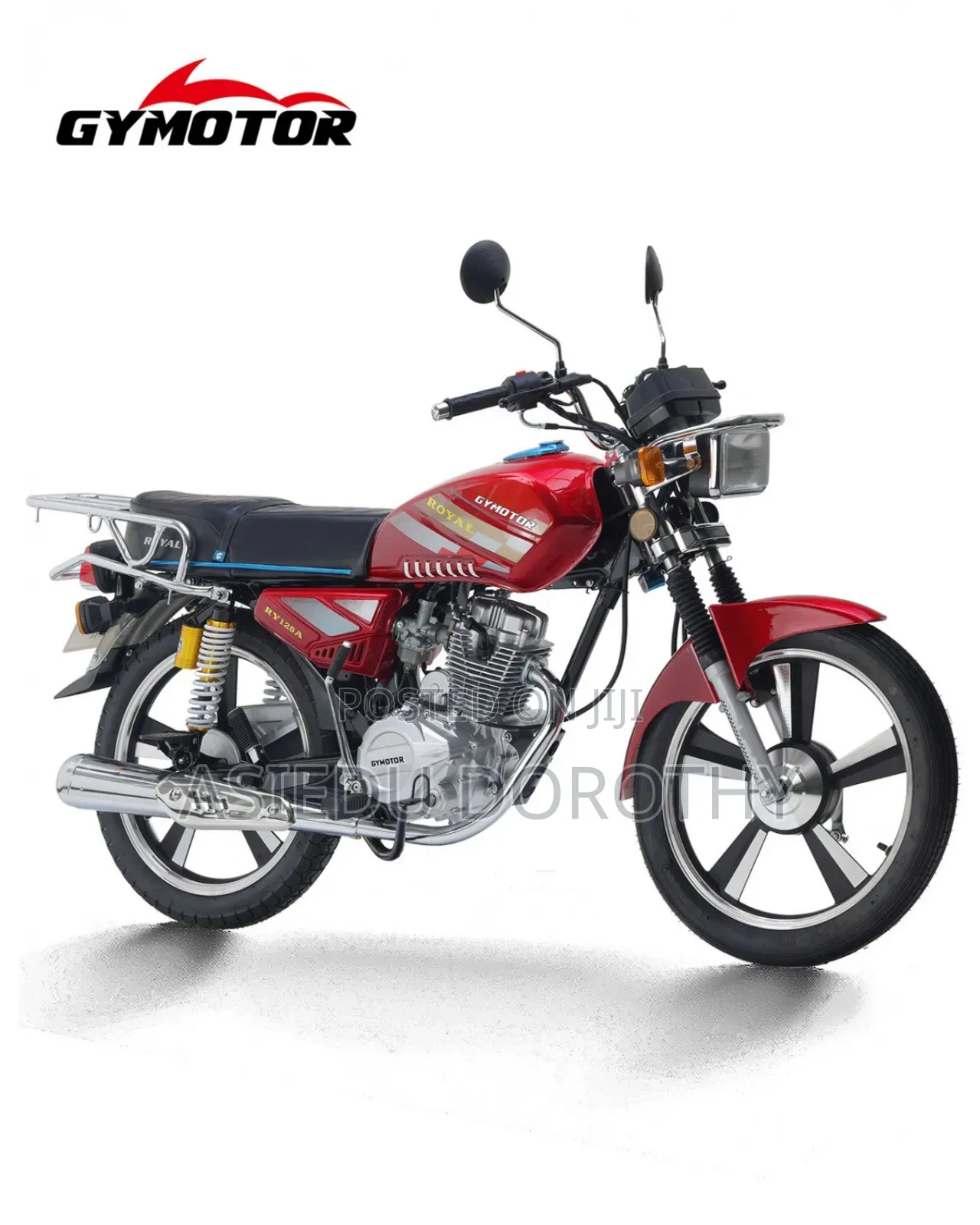 New Royal RY125 2025 Black