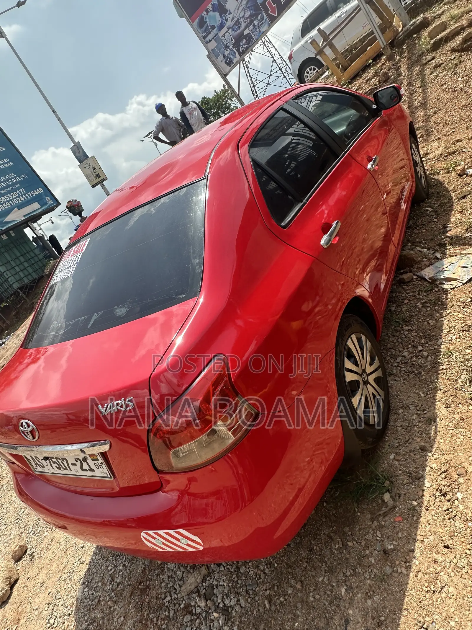 Toyota Yaris 2010 Red