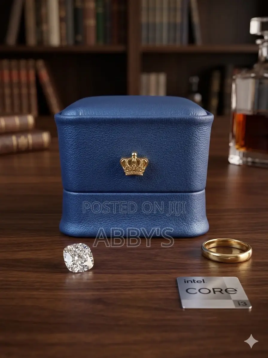 Royal Blue Ring Box/Ring Case