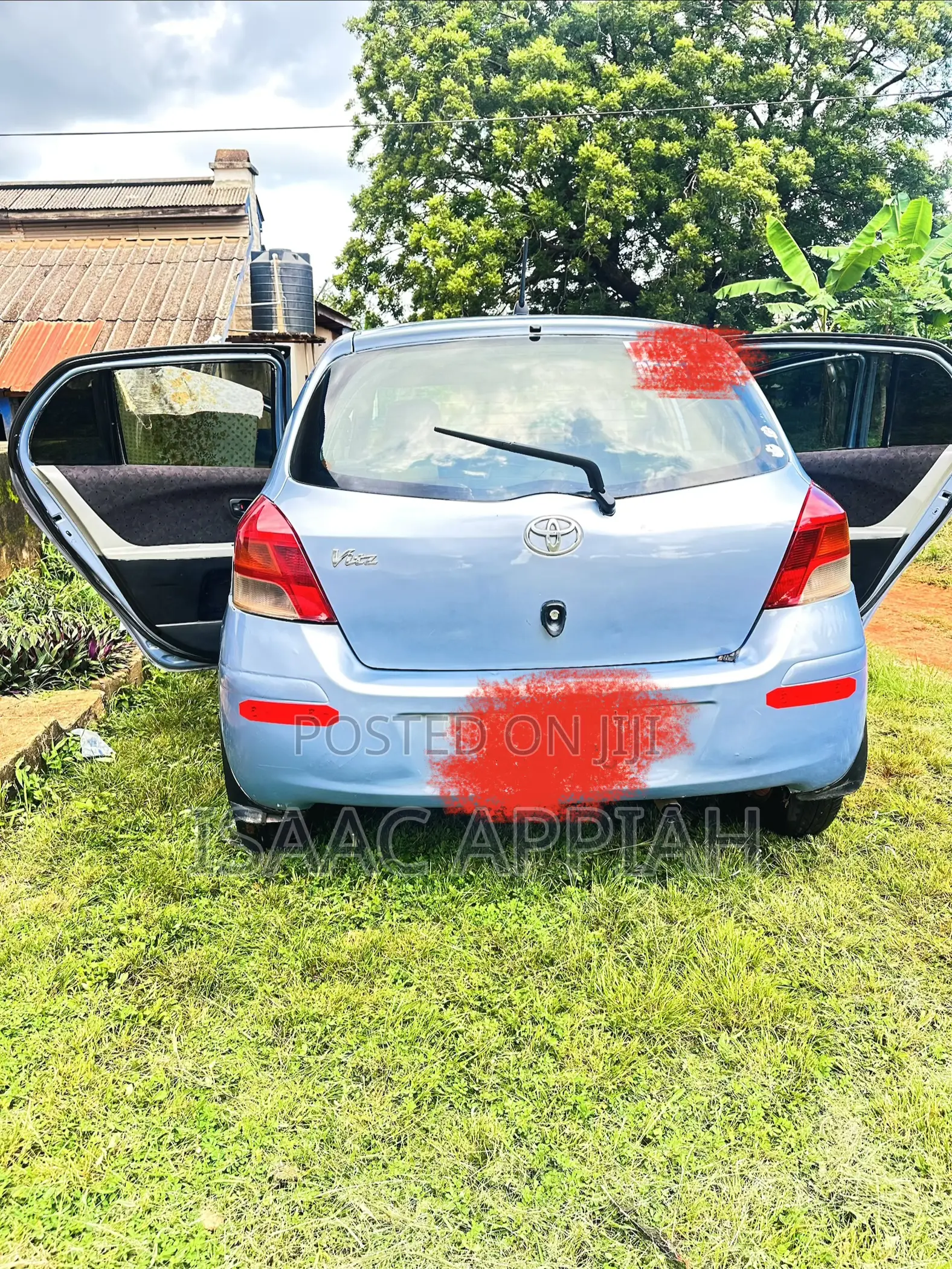 Toyota Vitz 1.3 AWD 5dr 2012 Blue