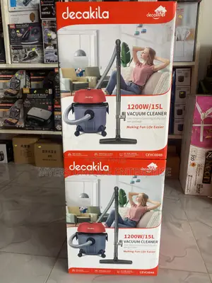 Decakila 1200w Vacuum Cleaner Wet Dry-Thermal Protection Motor