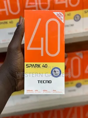 New Tecno Spark 40 128 GB Black