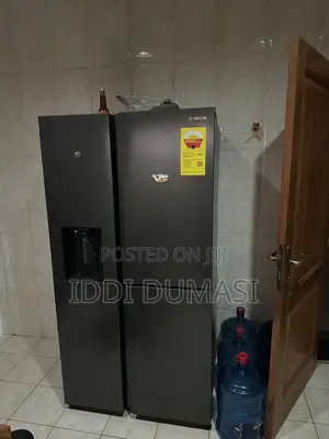 Samsung Side-by-Side Refrigerator With a Water Dispenser