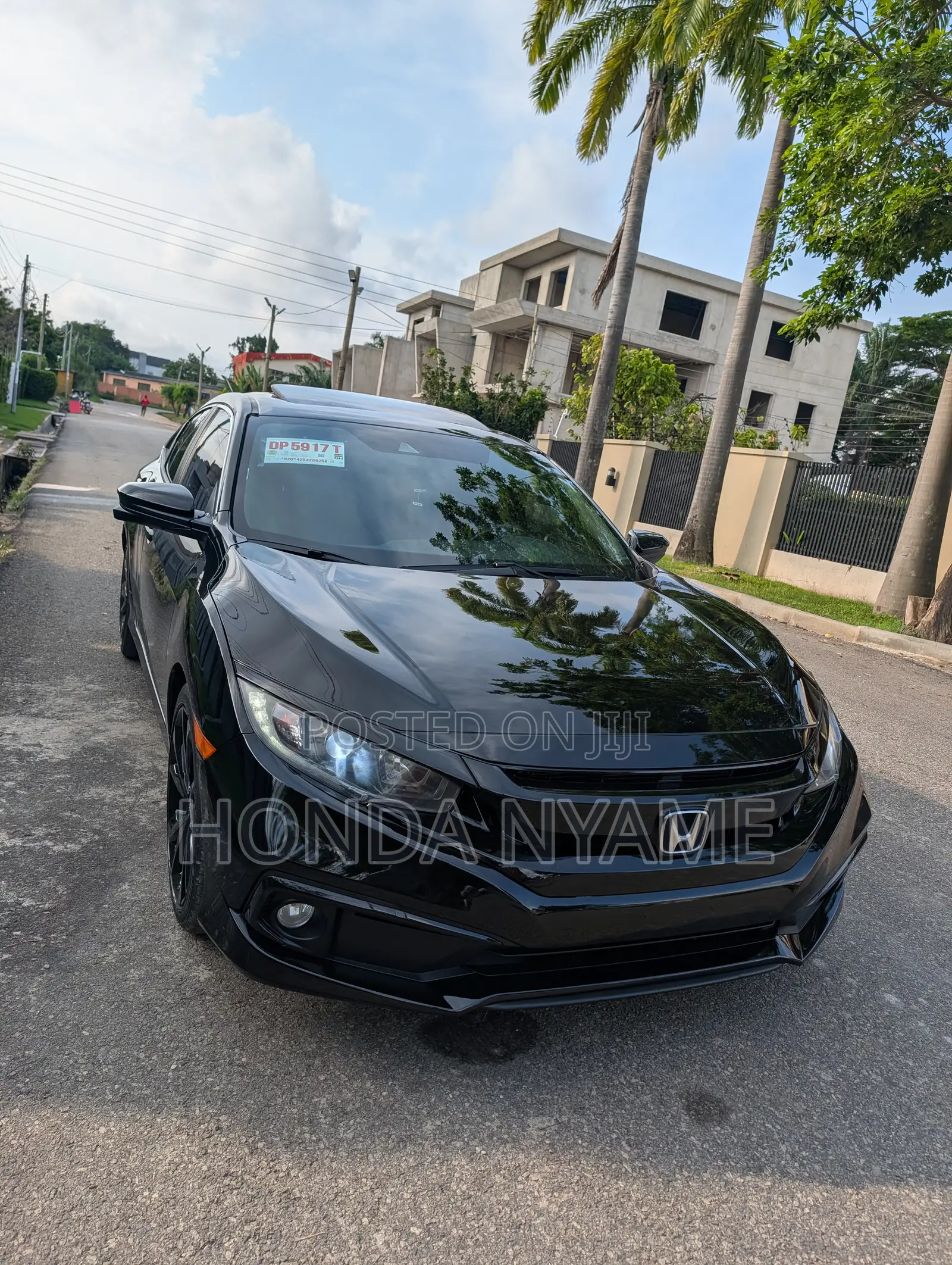 Honda Civic EX Sedan 2020 Black