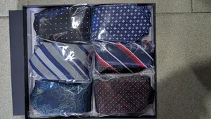 Floral 6pcs Packaged Ties