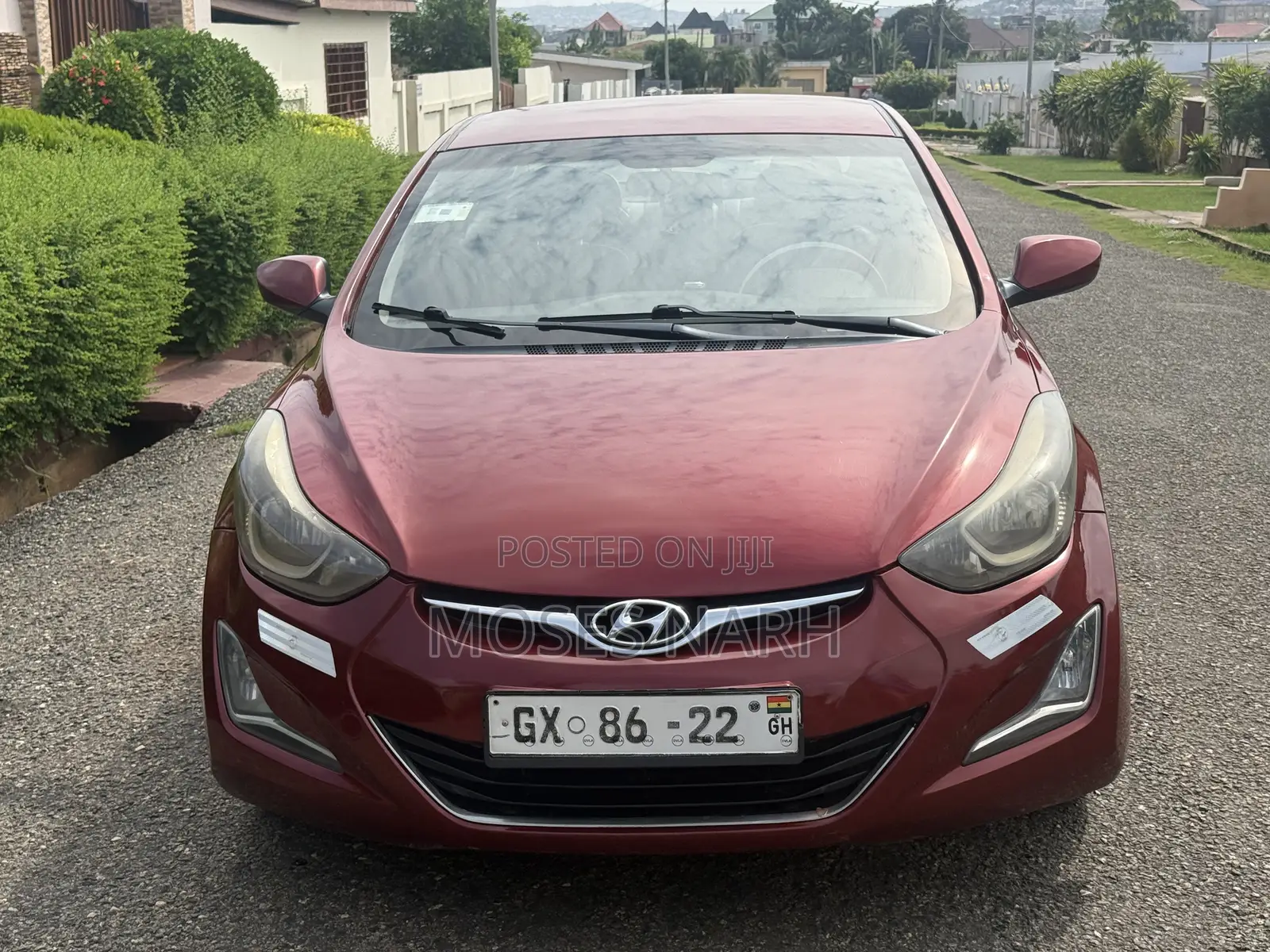 Hyundai Elantra 2014 Red