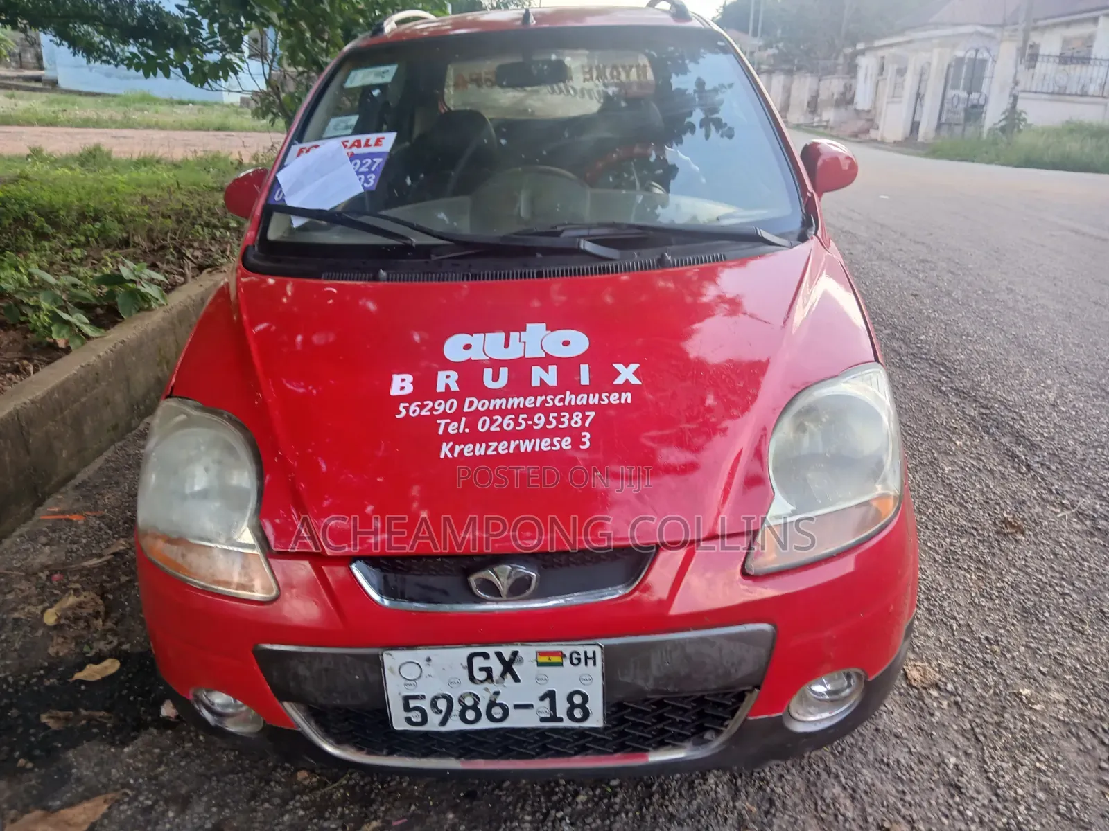 Daewoo Matiz 2005 Red