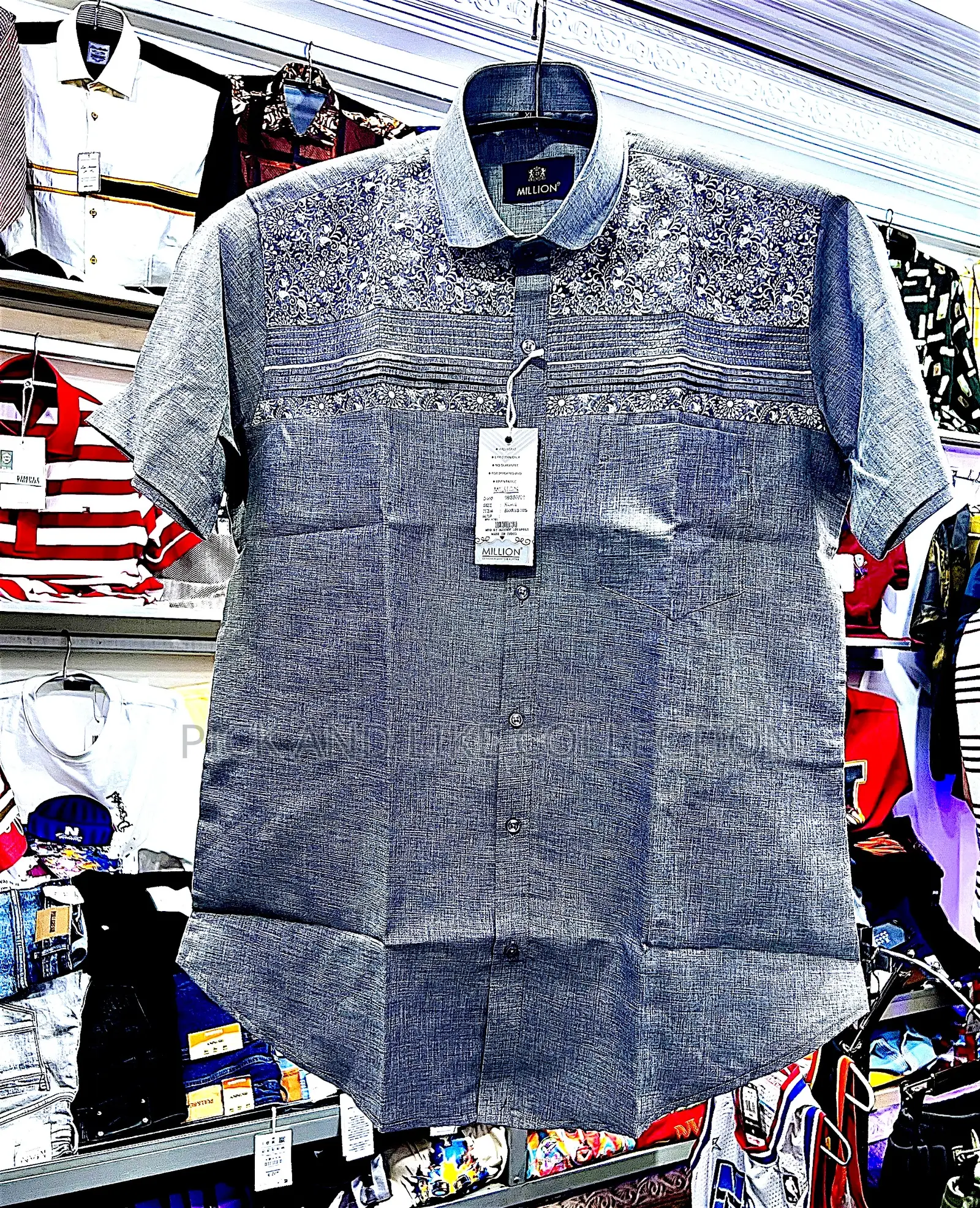 Where Comfort Meets Class: Million’S Latest Linen Shirt. For Style