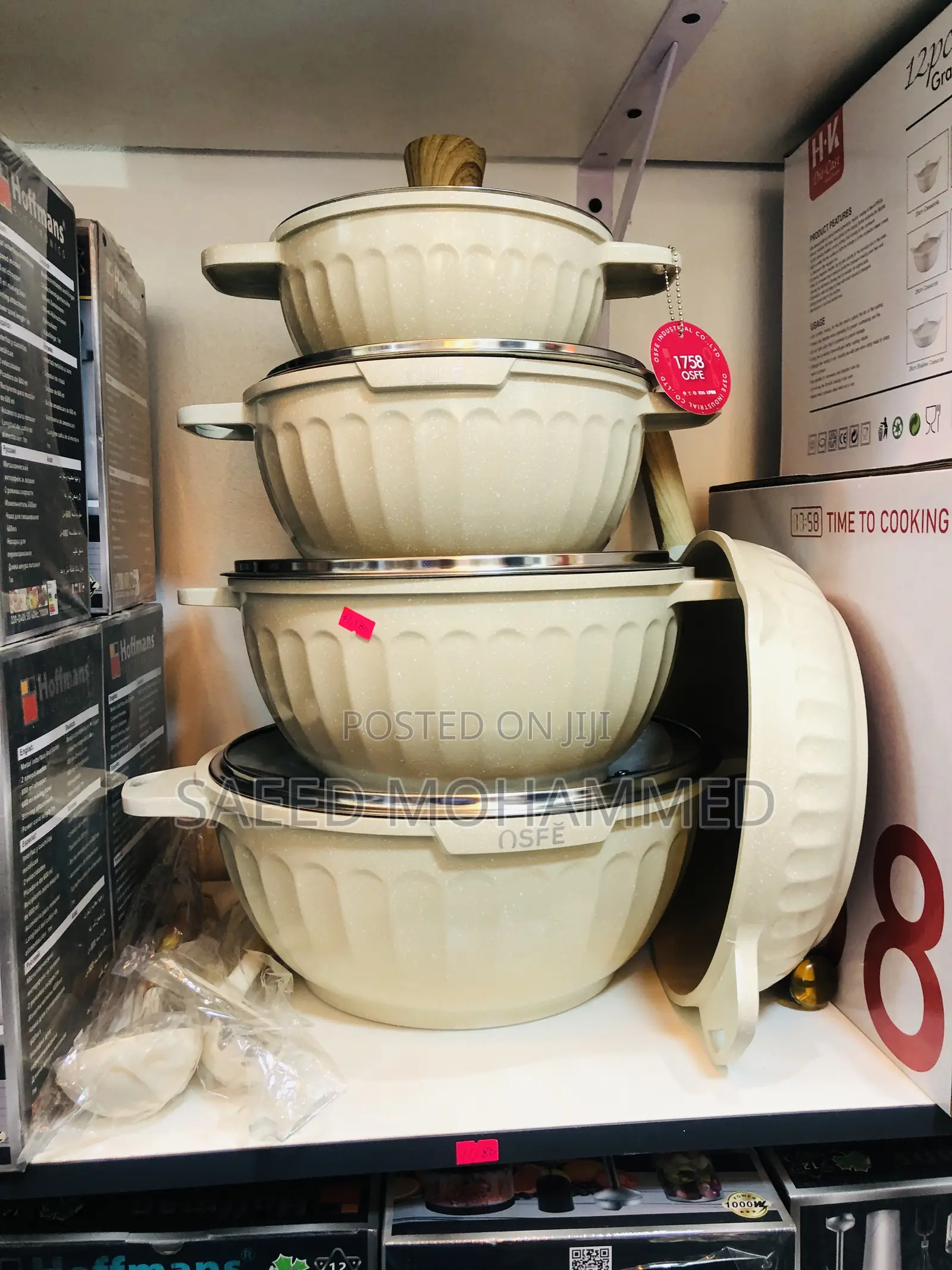Cast Iron, Granite Cookware Set