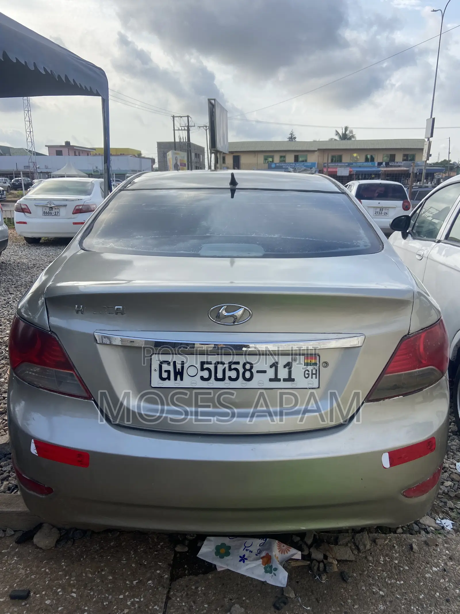Hyundai Accent 2011 Gray