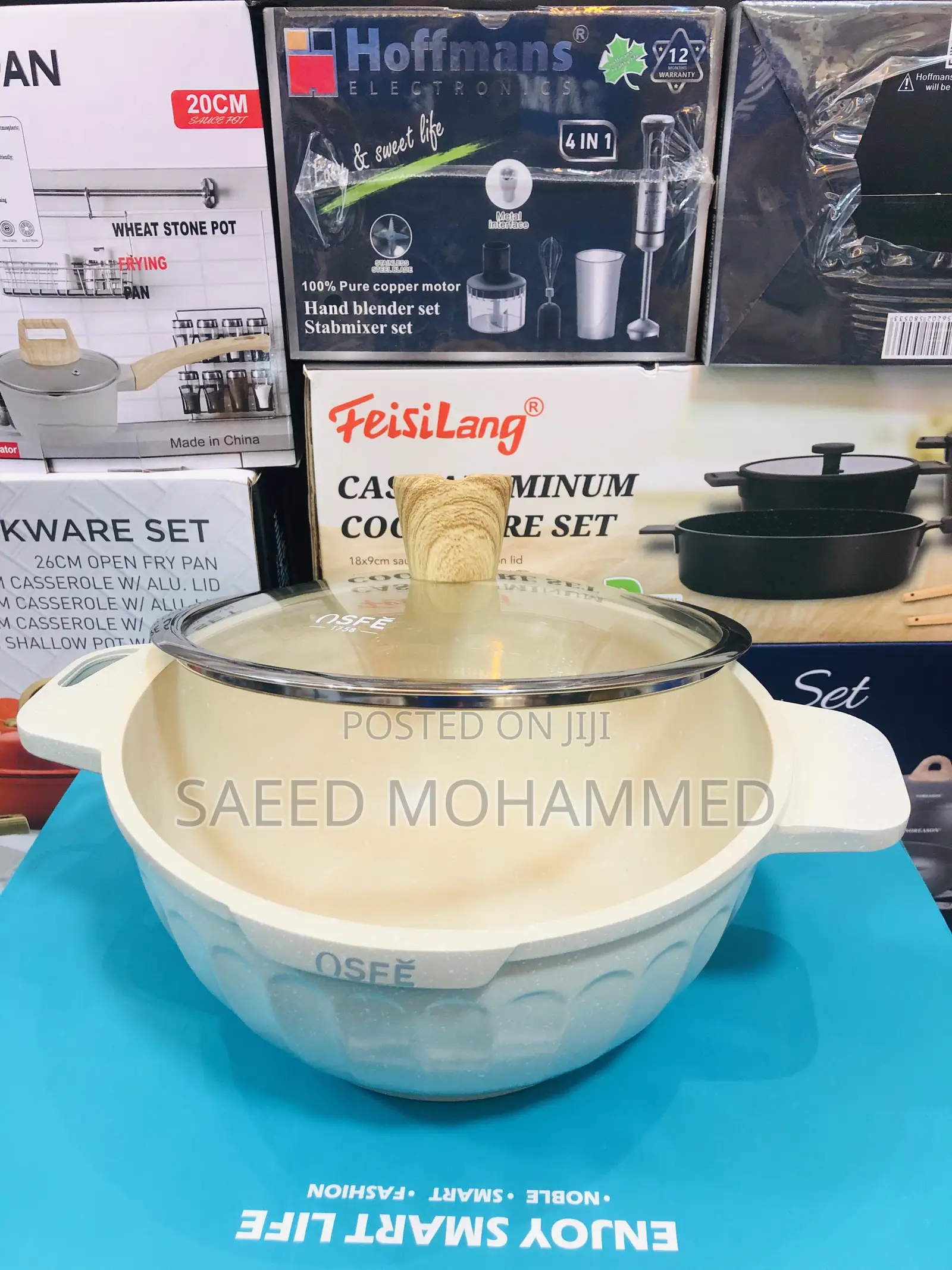 Cast Iron, Granite Cookware Set