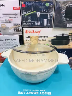 Cast Iron, Granite Cookware Set