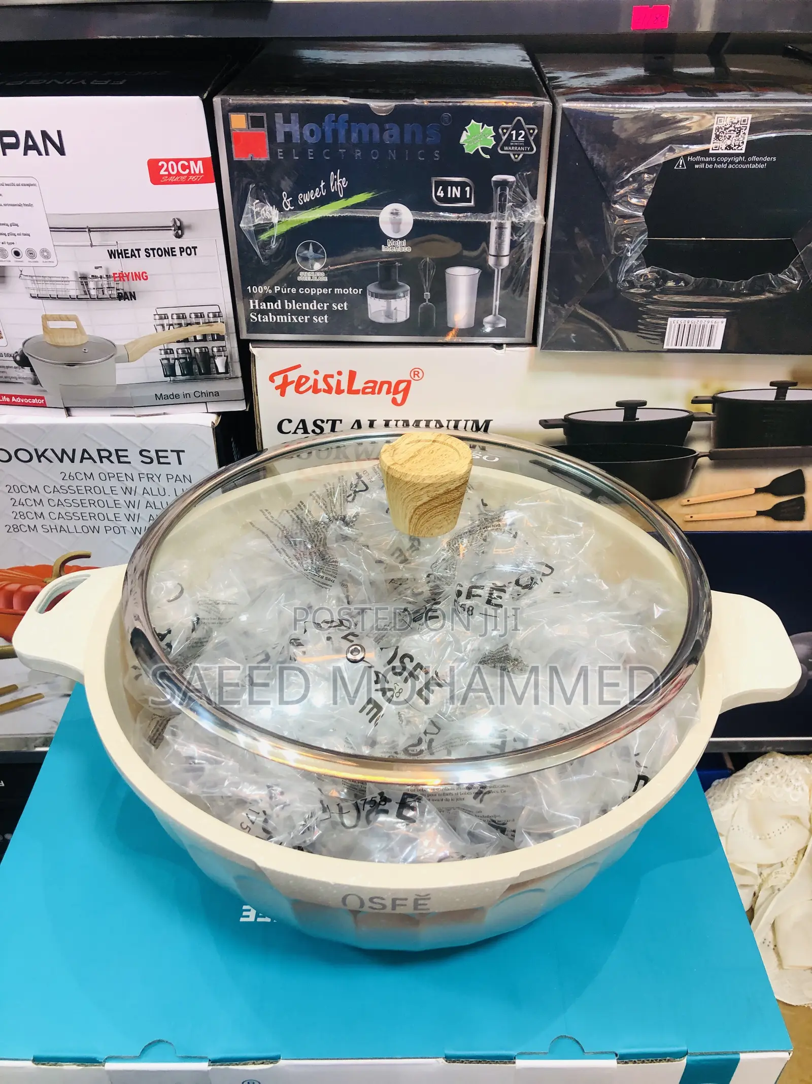 Cast Iron, Granite Cookware Set