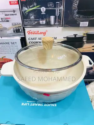 Cast Iron, Granite Cookware Set