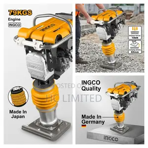 Ingco 79 Kgs Gasoline Tamping Rammer -
