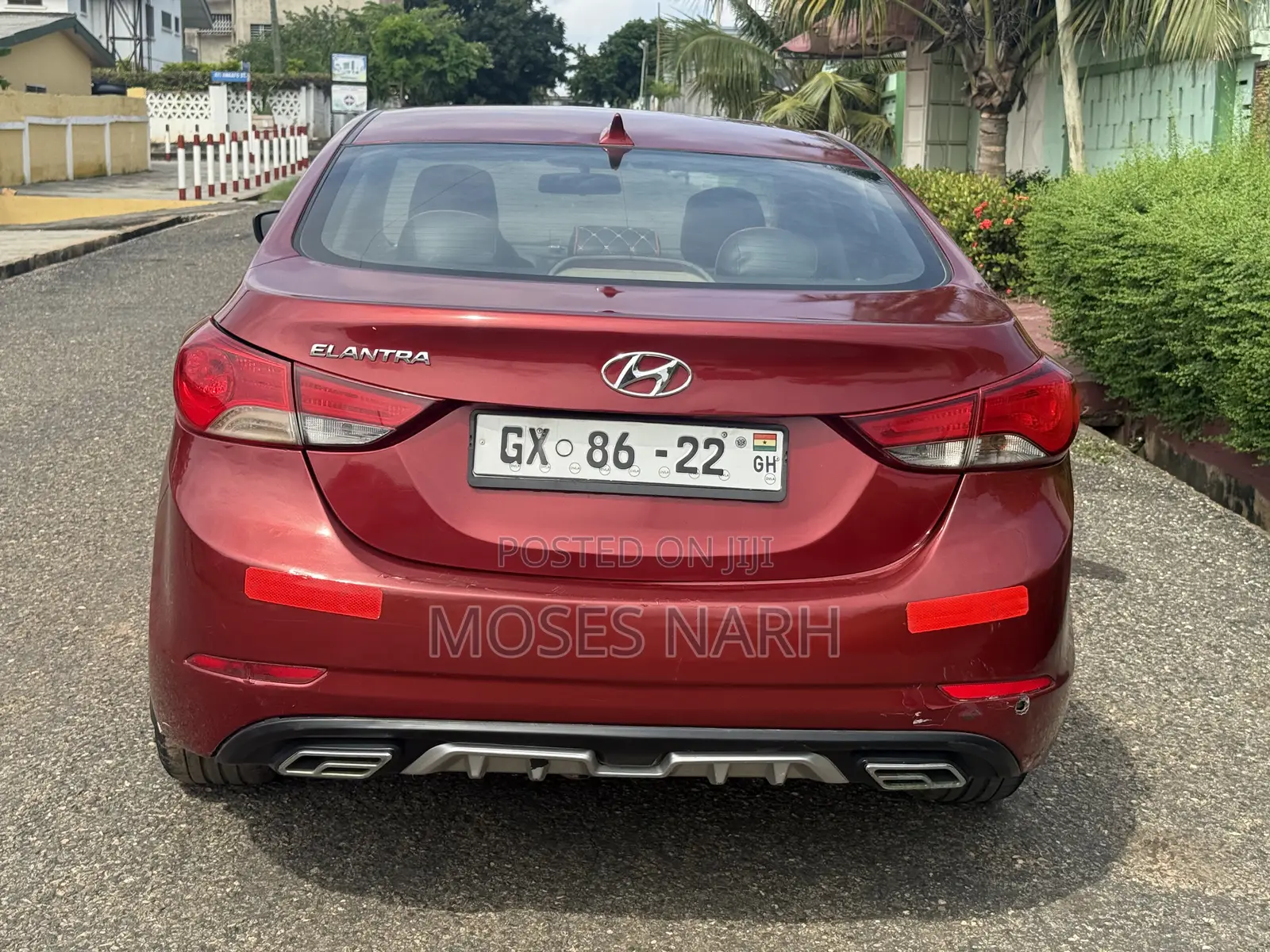 Hyundai Elantra 2014 Red
