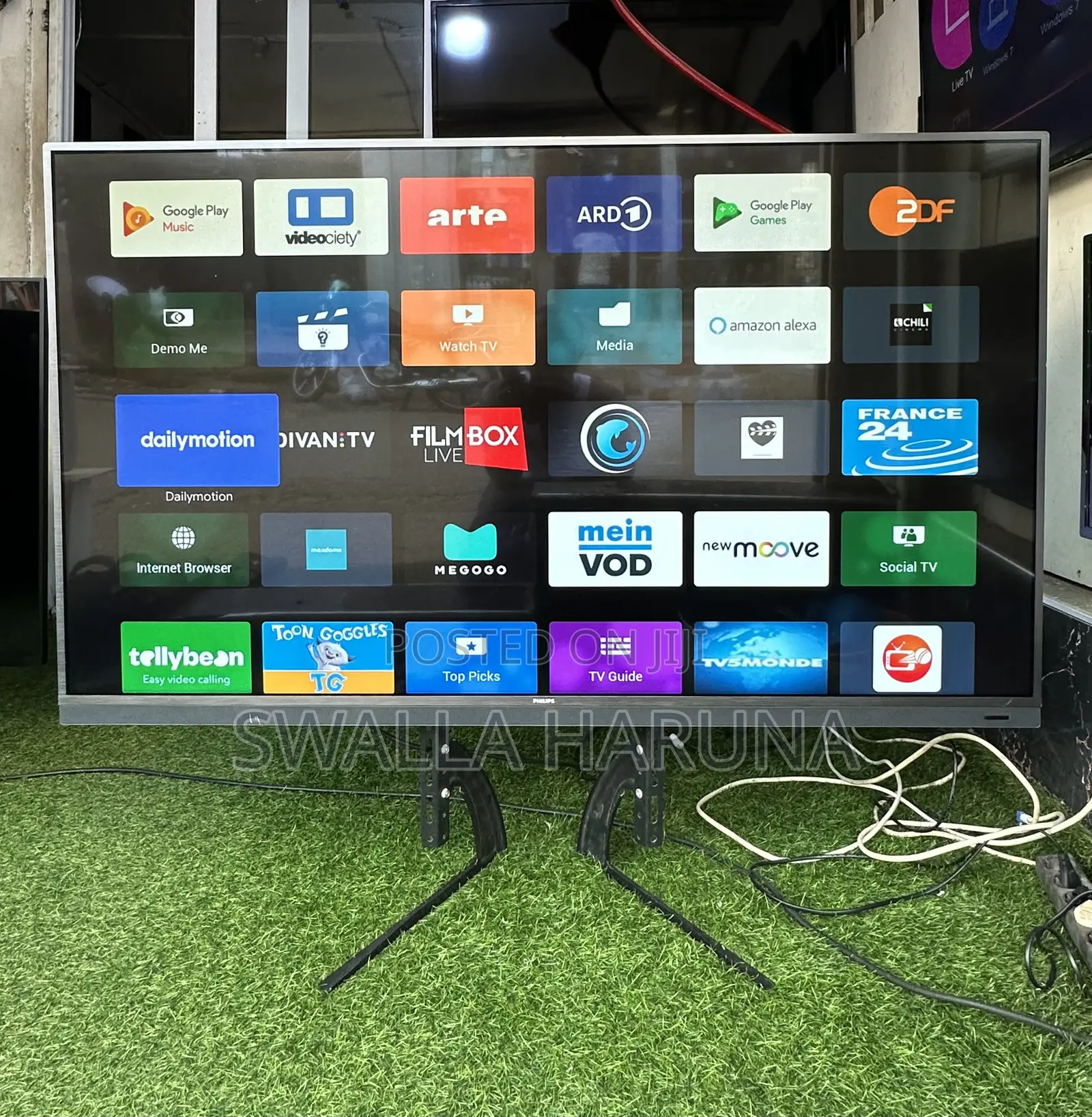 55” Philips Android Smart Tv With Free Football App