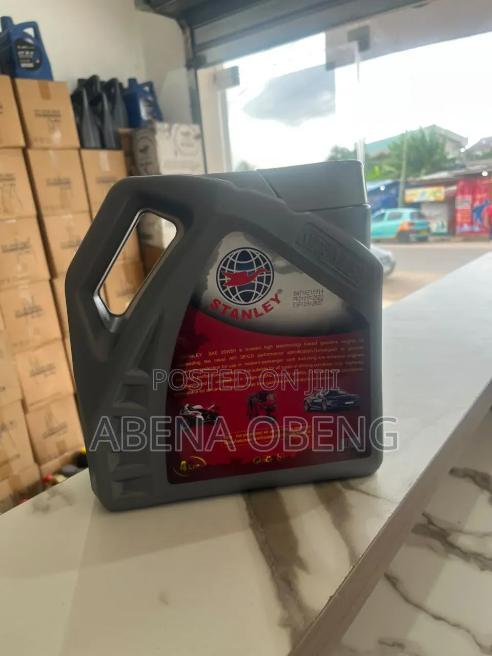 Stanley Sae 20w-50 Engine Oil 4 Litres