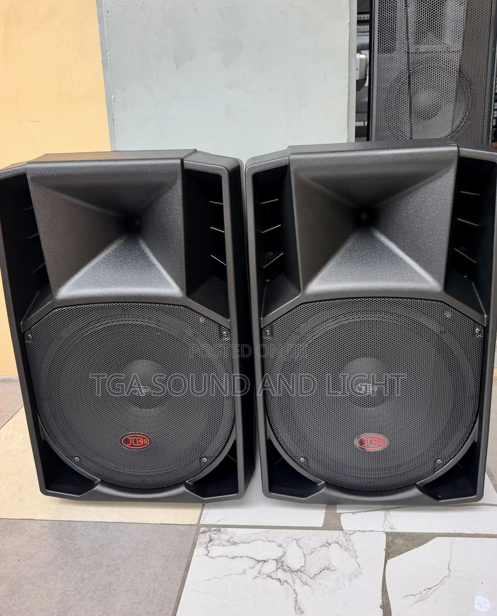 JLD 15 Inches Active Monitors/Speakers - [Pair]