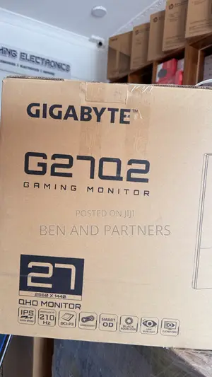 Gigabyte 27”, Qhd, Ips, 210hz, 1ms, Type—C, Hdr, G-Sync Gaming Monitor