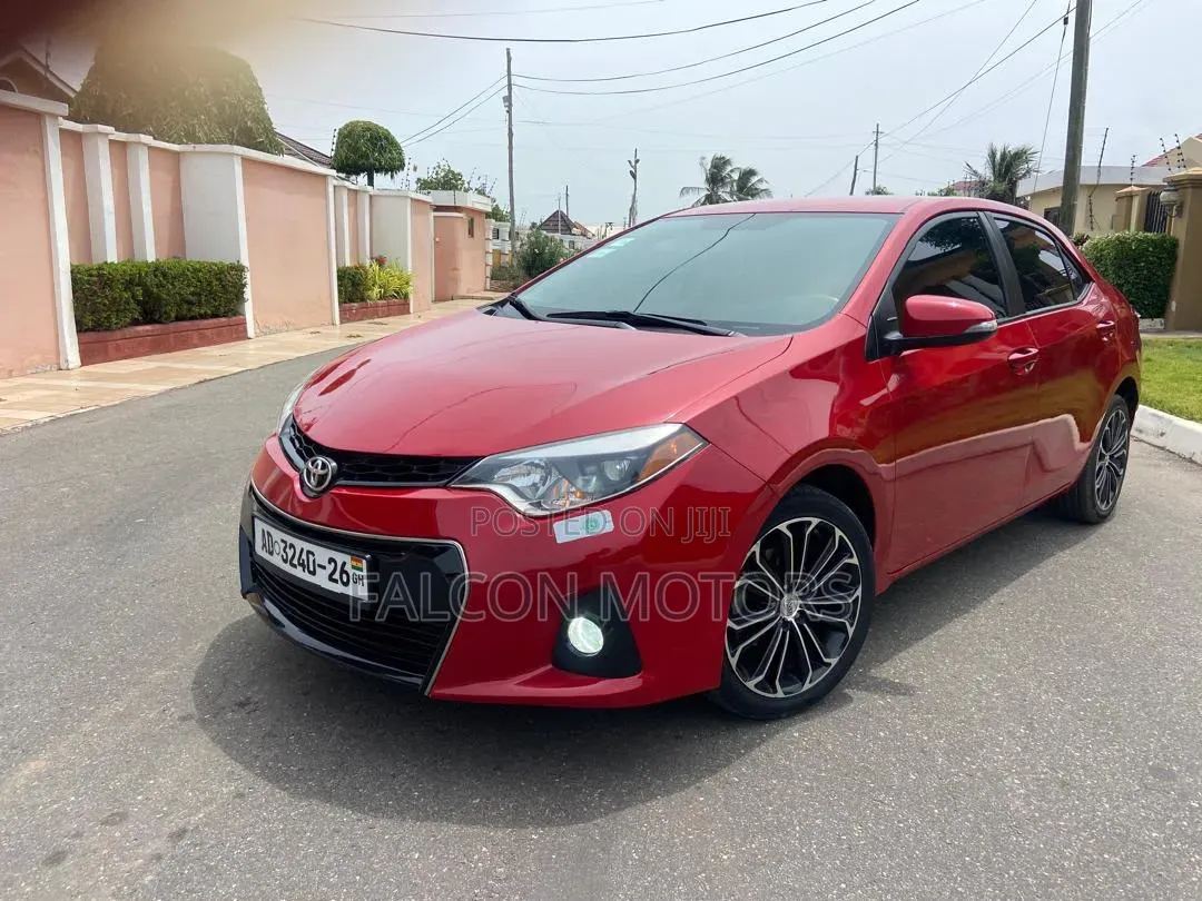 Toyota Corolla S Premium 4dr Sedan (1.8L 4cyl CVT) 2016 Red