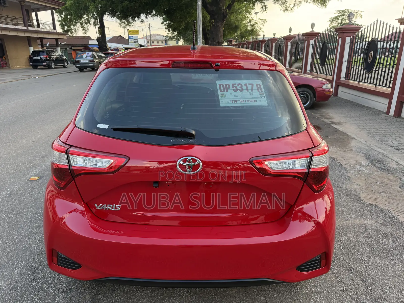 Toyota Yaris 2017 Red