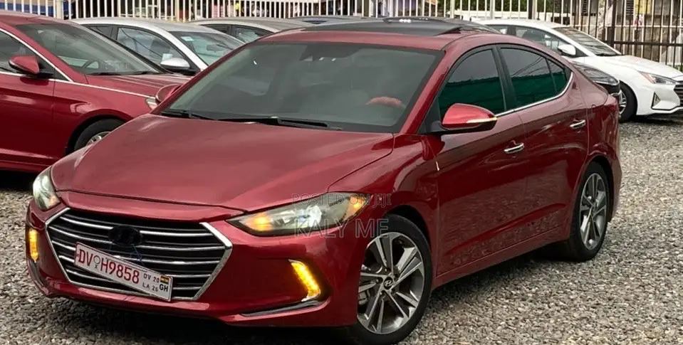 Hyundai Elantra 2017 Red