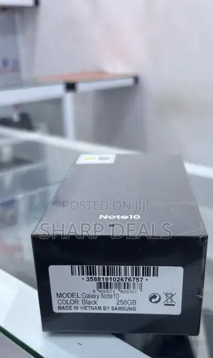 New Samsung Galaxy Note 10 5G 256 GB Black